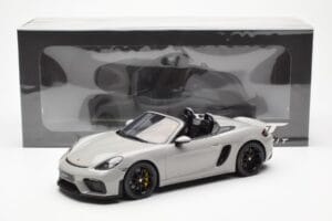 Porsche 718 Spyder Crayon Cinzento GT Spirit 1:18 GT436 Resina - imagem 6 de 6
