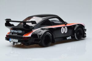 Porsche 911 930 RWB Yaju Preto GT Spirit 1:18 GT413 Resina - imagem 2 de 6