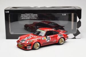 Porsche 911 934 #54 H. Striebig / A-C. Verney 24 Hours of Le Mans 1976 Minichamps 1:18 153766454 Metal - imagem 6 de 6