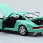 Porsche 911 964 Carrera 2 Mint Verde Norev 1:18 - image 3 of 8
