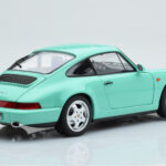 Porsche 911 964 Carrera 2 Mint Verde Norev 1:18 - image 4 of 8