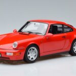 Porsche 911 964 Carrera 2 Vermelho Norev 1:18 187320 Metal