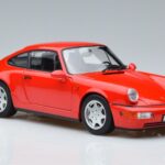 Porsche 911 964 Carrera 2 Vermelho Norev 1:18 187320 Metal - image 5 of 7