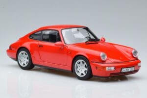 Porsche 911 964 Carrera 2 Vermelho Norev 1:18 187320 Metal - imagem 5 de 7