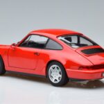 Porsche 911 964 Carrera 2 Vermelho Norev 1:18 187320 Metal - image 6 of 7