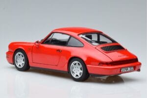 Porsche 911 964 Carrera 2 Vermelho Norev 1:18 187320 Metal - imagem 6 de 7