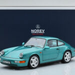 Porsche 911 964 Carrera 2 Wimbledon Verde Norev 1:18 - image 8 of 8