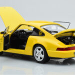 Porsche 911 964 Carrera 2 Amarelo Norev 1:18 - image 3 of 8