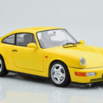 Porsche 911 964 Carrera 2 Amarelo Norev 1:18 - image 6 of 8