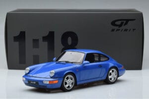 Porsche 911 964 Carrera RS 3.6 Azul GT Spirit 1:18 GT887 Resina - imagem 6 de 6
