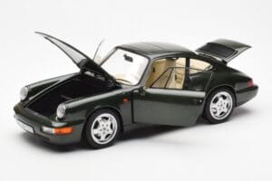 Porsche 911 964 Carrera 4 Verde Metálico Asia Exclusive Norev 1:18 187326 Metal - imagem 2 de 8