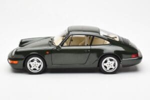 Porsche 911 964 Carrera 4 Verde Metálico Asia Exclusive Norev 1:18 187326 Metal - imagem 4 de 8