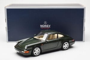 Porsche 911 964 Carrera 4 Verde Metálico Asia Exclusive Norev 1:18 187326 Metal - imagem 8 de 8