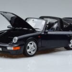 Porsche 911 964 Carrera 4 Targa Azul Norev 1:18 187340 Metal - image 2 of 8
