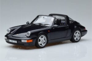 Porsche 911 964 Carrera 4 Targa Azul Norev 1:18 187340 Metal