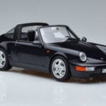 Porsche 911 964 Carrera 4 Targa Azul Norev 1:18 187340 Metal - image 6 of 8