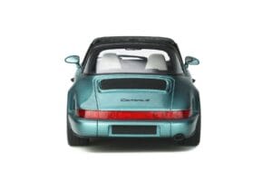 Porsche 911 964 Carrera 4 Targa Verde GT Spirit 1:18 GT805 Resina - imagem 4 de 8