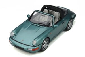 Porsche 911 964 Carrera 4 Targa Verde GT Spirit 1:18 GT805 Resina - imagem 5 de 8