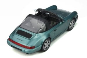 Porsche 911 964 Carrera 4 Targa Verde GT Spirit 1:18 GT805 Resina - imagem 6 de 8