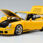 Porsche 911 964 RUF CTR Anniversary Blossom Amarelo Almost Real 1:18 - image 2 of 8