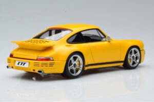 Porsche 911 964 RUF CTR Anniversary Blossom Amarelo Almost Real 1:18 880301 Metal - imagem 3 de 8