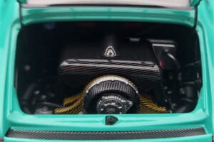 Porsche 911 964 RUF SCR Pearl Mint Verde Almost Real 1:18 880206 Metal - imagem 9 de 10