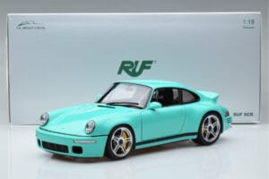 Porsche 911 964 RUF SCR Pearl Mint Verde Almost Real 1:18 880206 Metal - imagem 10 de 10