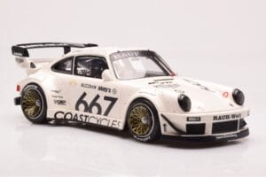 Porsche 911 964 RWB Coast Cycle GT Spirit 1:18 GT410 Resina - imagem 4 de 6