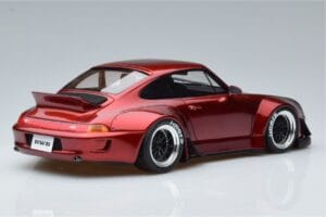 Porsche 911 964 RWB Duck Tail Candy Apple GT Spirit 1:18 GT759 Resina - imagem 2 de 6