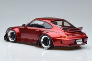 Porsche 911 964 RWB Duck Tail Candy Apple GT Spirit 1:18 GT759 Resina - imagem 5 de 6