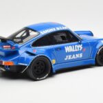 Porsche 911 964 RWB Osho Arrow Azul GT Spirit 1:18 GT448 - image 2 of 6
