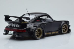 Porsche 911 964 RWB Stella Artois Preto GT Spirit 1:18 GT421 Resina - imagem 2 de 6