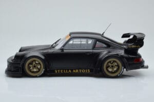 Porsche 911 964 RWB Stella Artois Preto GT Spirit 1:18 GT421 Resina - imagem 3 de 6