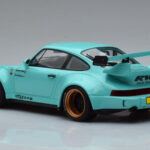 Porsche 911 964 RWB Tiffany Azul GT Spirit 1:18 - image 5 of 6
