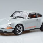 Porsche 911 964 Singer Cinzento GT Spirit 1:18 GT088 Resina