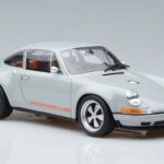 Porsche 911 964 Singer Cinzento GT Spirit 1:18 GT088 Resina - image 4 of 6
