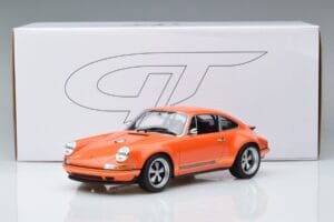 Porsche 911 964 Singer Laranja Edição Especial GT Spirit 1:18 ZM049 Resina - imagem 6 de 6