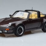 Porsche 911 964 Turbo Targa Castanho Norev 1:18 187665 Metal