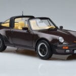 Porsche 911 964 Turbo Targa Castanho Norev 1:18 187665 Metal - image 6 of 8