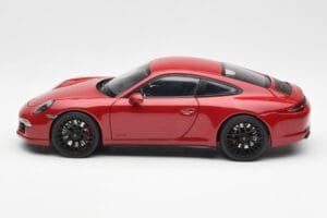 Porsche 911 991 Carrera GTS Carmine Vermelho Schuco 1:18 450039000 Metal - imagem 4 de 8