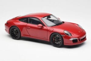 Porsche 911 991 Carrera GTS Carmine Vermelho Schuco 1:18 450039000 Metal - imagem 6 de 8