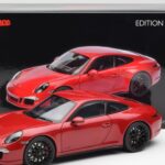 Porsche 911 991 Carrera GTS Carmine Vermelho Schuco 1:18 450039000 - image 8 of 8