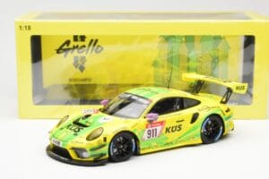 Porsche 911 GT3 R Manthey Racing #911 M. Jaminet / T. Preining / D. Olsen / N. Tandy 24 Hours of Nurburgring Winner 2021 Mini - imagem 6 de 6