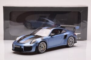 Porsche 911 991.2 GT2 RS Azul GT Spirit 1:18 GT429 Resina - imagem 6 de 6