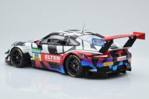 Porsche 911 GT3 R Iron Force by Ring Police #69 J. van Slooten / L. Luhr ADAC GT Masters 2018 Minichamps 1:18 153186969 Metal - imagem 4 de 5