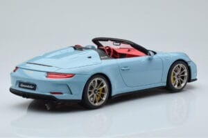 Porsche 911 991.2 Speedster Meissen Azul GT Spirit 1:18 GT408 Resina - imagem 2 de 6
