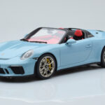 Porsche 911 991.2 Speedster Meissen Azul GT Spirit 1:18