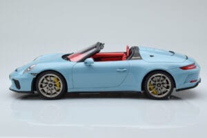 Porsche 911 991.2 Speedster Meissen Azul GT Spirit 1:18 GT408 Resina - imagem 3 de 6