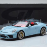Porsche 911 991.2 Speedster Meissen Azul GT Spirit 1:18 - image 6 of 6