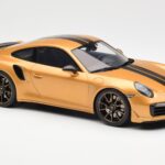 Porsche 911 991.2 Turbo S Exclusive Dourado GT Spirit 1:18 GT444 - image 4 of 6